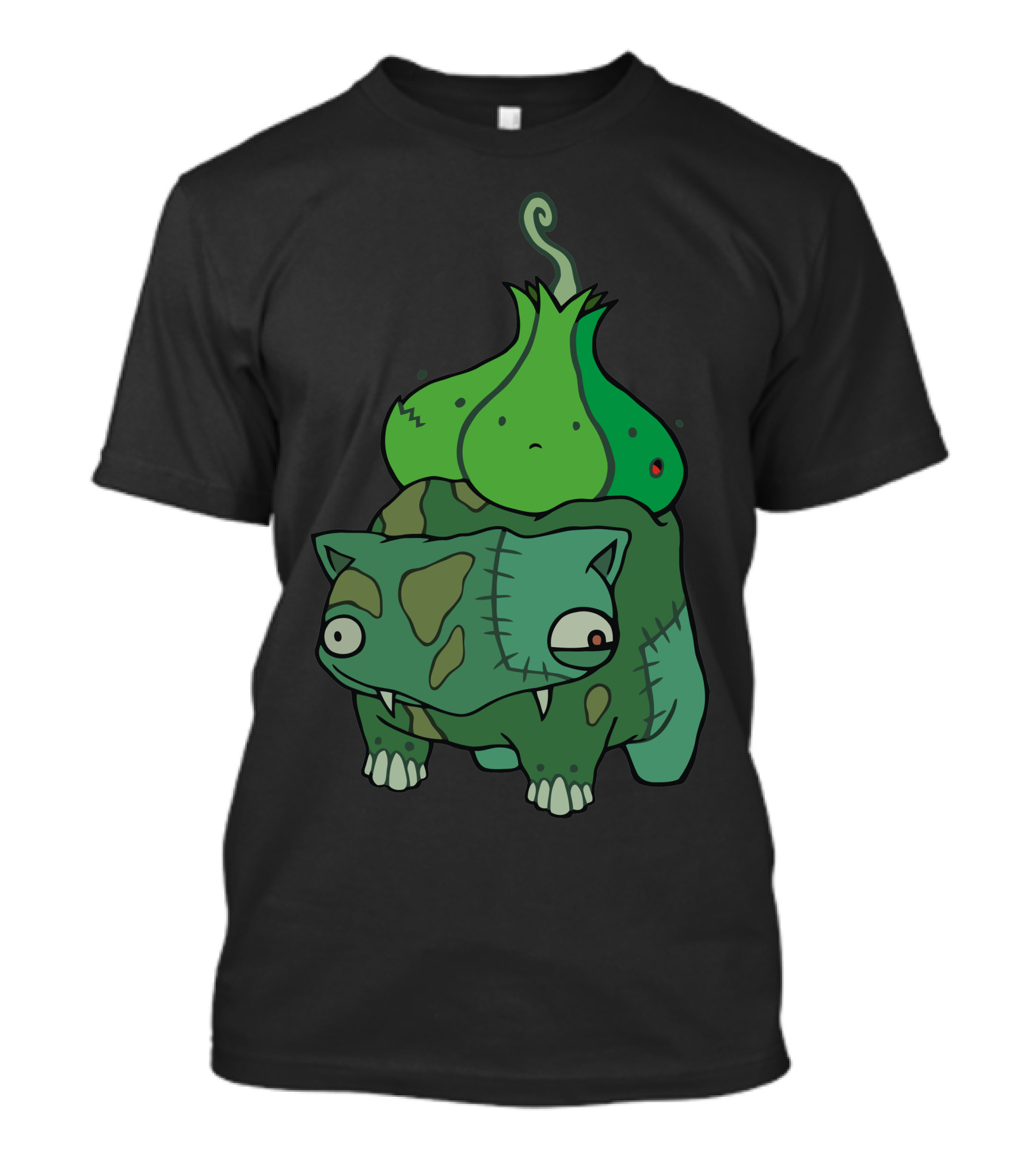 Igorsaur Bulbasaur Crossover Monster With Green Plantbulb T-Shirt