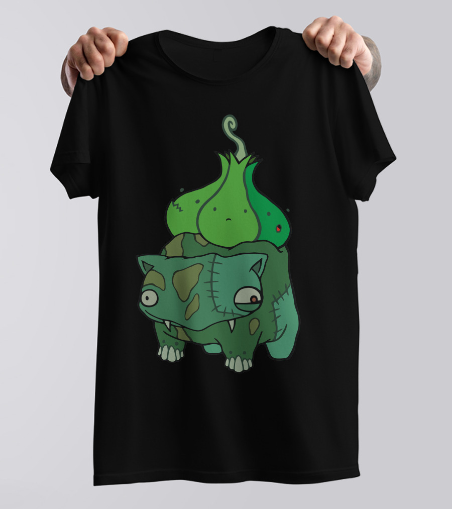 Igorsaur Bulbasaur Crossover Monster With Green Plantbulb T-Shirt
