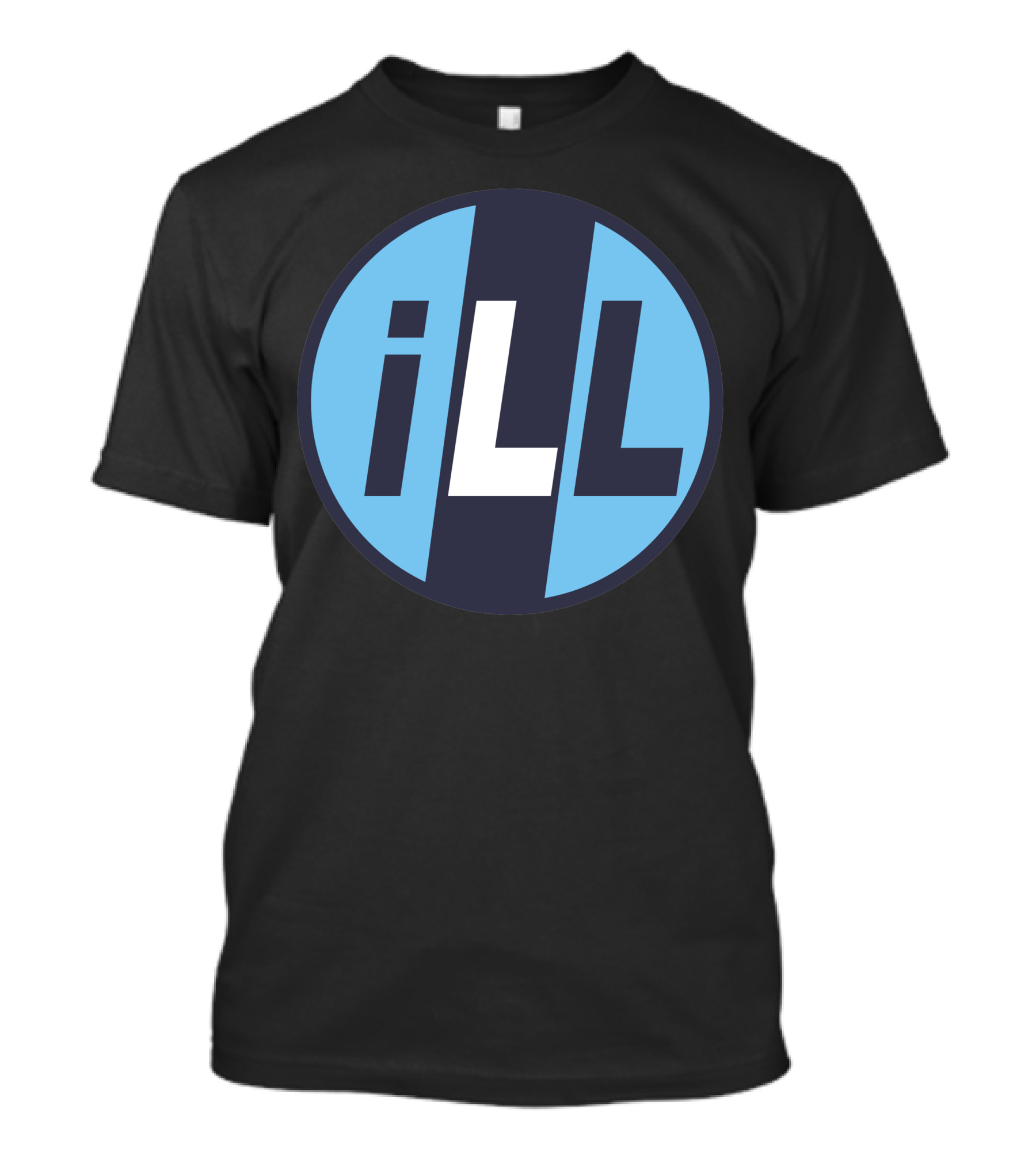 ILL As Worn Retro Bold Circle T-Shirt