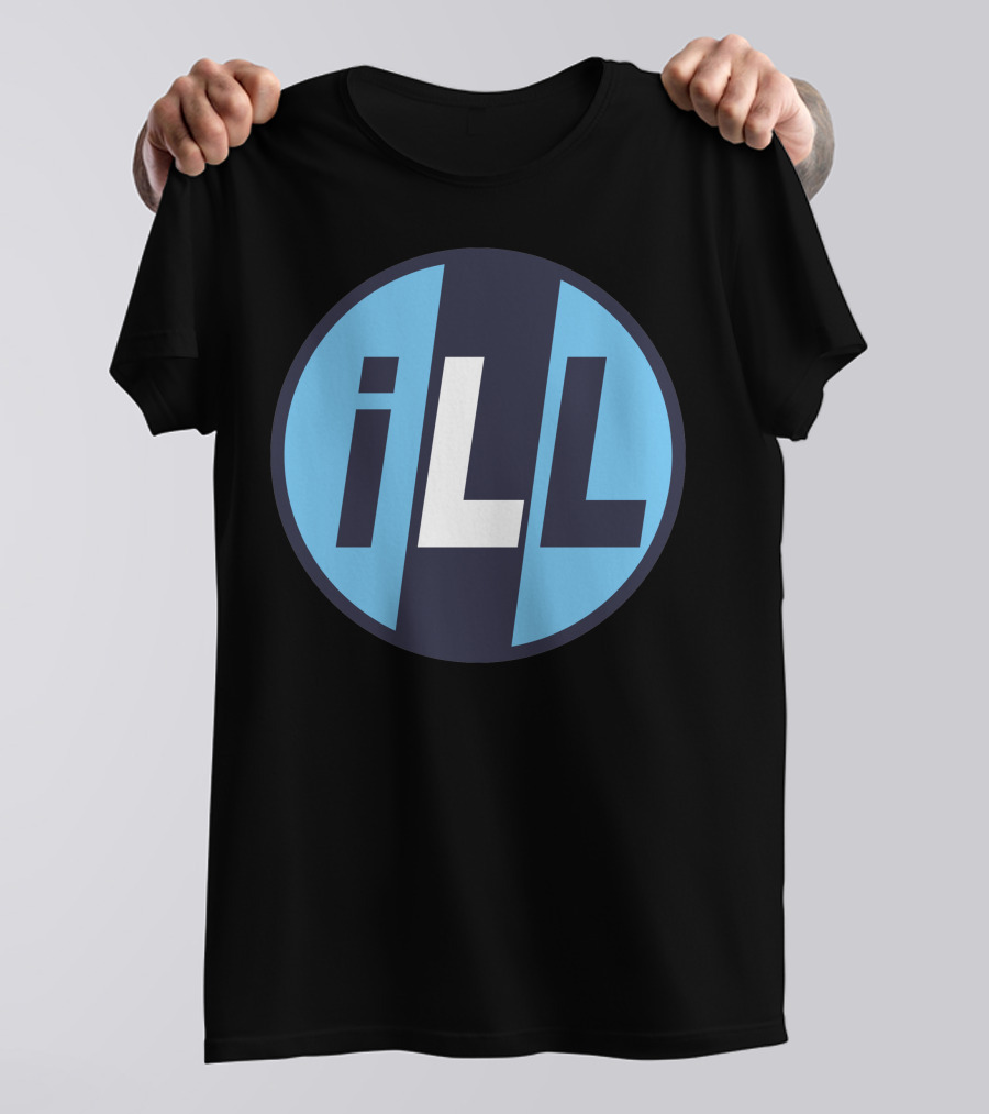 ILL As Worn Retro Bold Circle T-Shirt