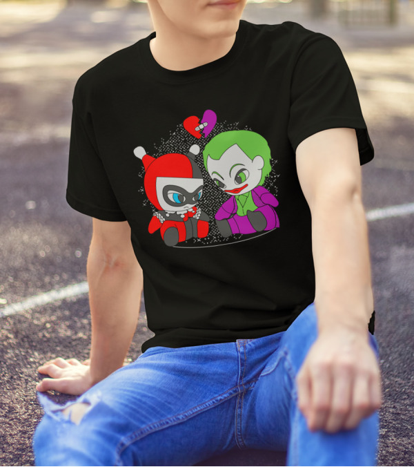 Harley Quinn And Joker Impossible Love T-Shirt