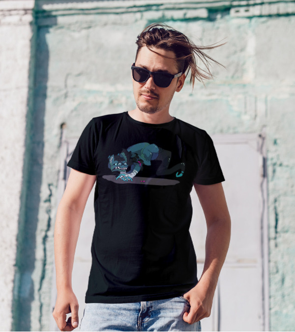 Invisible Thumbtacks Monster Creature T-Shirt