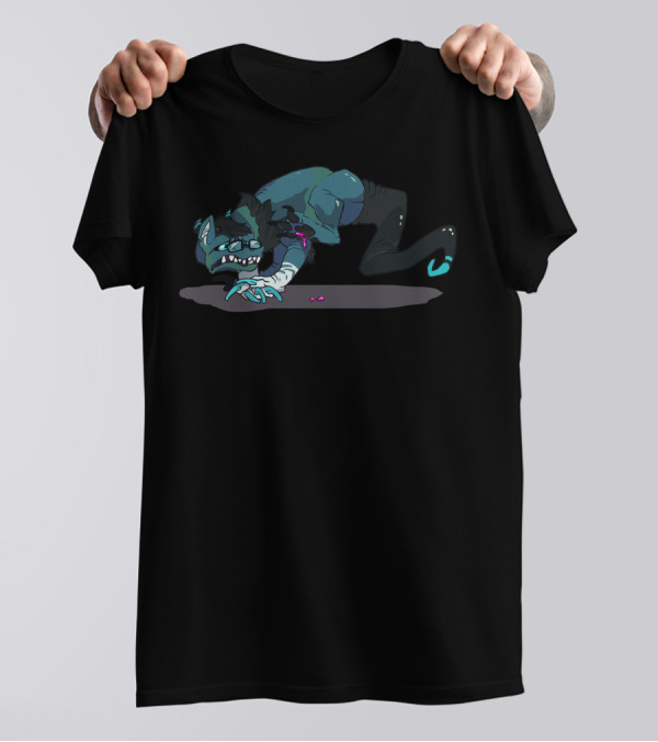 Invisible Thumbtacks Monster Creature T-Shirt