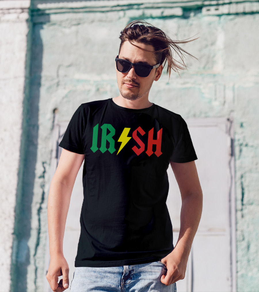 IRSH Colorful Lightning Bolt T-Shirt