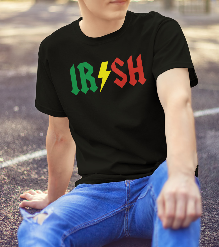 IRSH Colorful Lightning Bolt T-Shirt