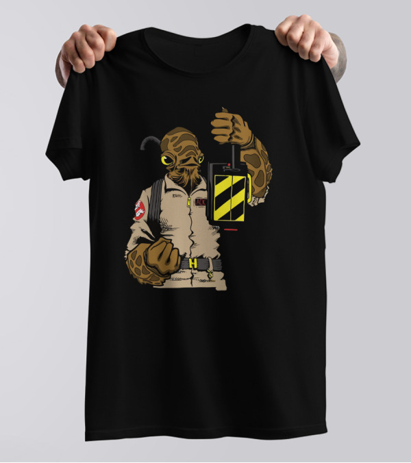 It's A Trap Star Wars Admiral Ackbar Ghostbusters Crossover T-Shirt