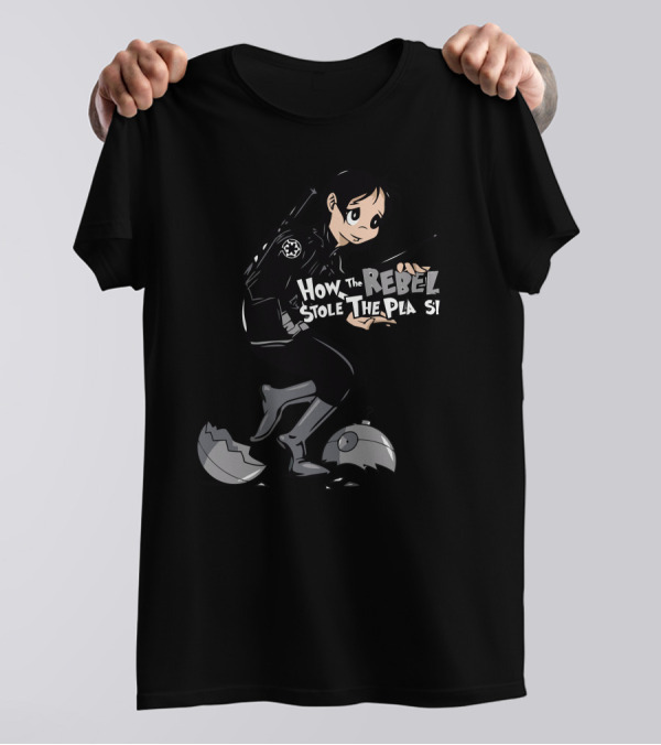 How The Rebel Stole The Plans Sci-Fi Villain T-Shirt
