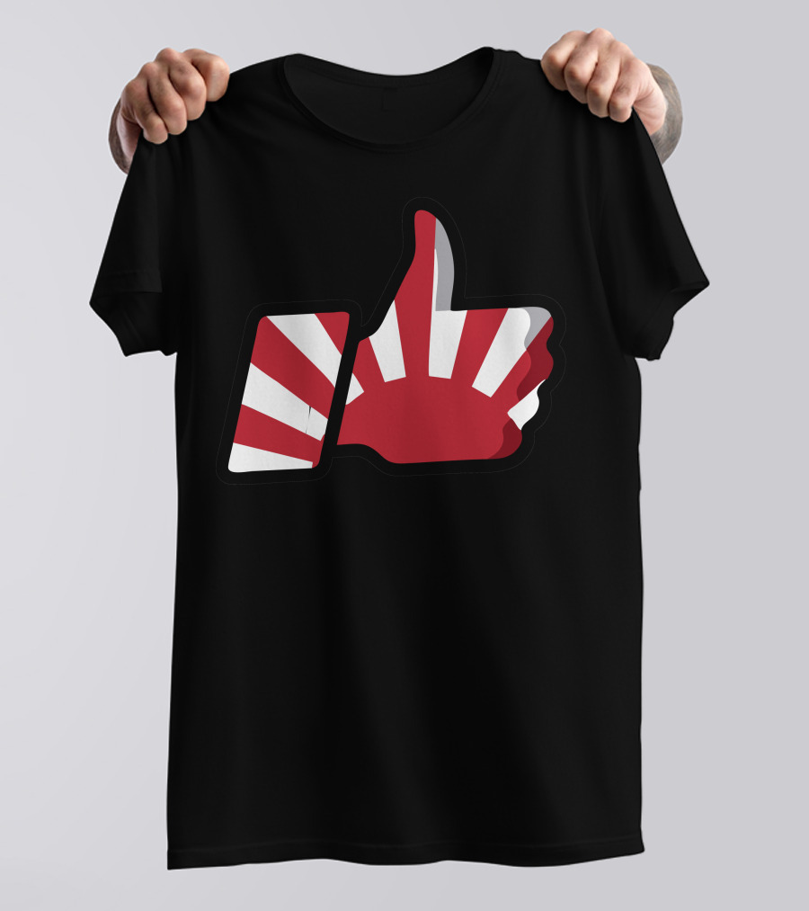 Rising Sun Thumbs Up Like T-Shirt