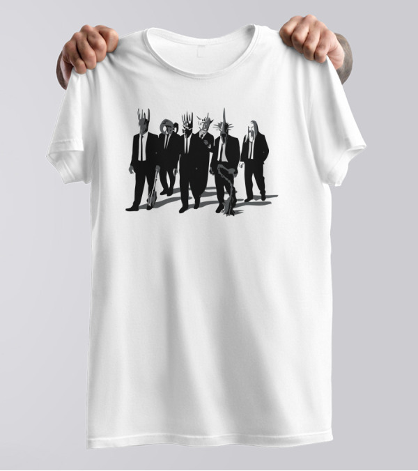 Reservoir Lords Dark Fantasy Suited Characters T-Shirt