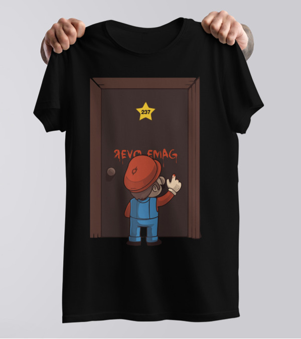 Revo Emag 237 Star Door Mario Reference T-Shirt