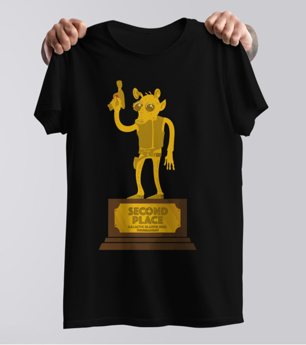 SECOND PLACE GALACTIC BLASTER DUEL TOURNAMENT TROPHY T-Shirt