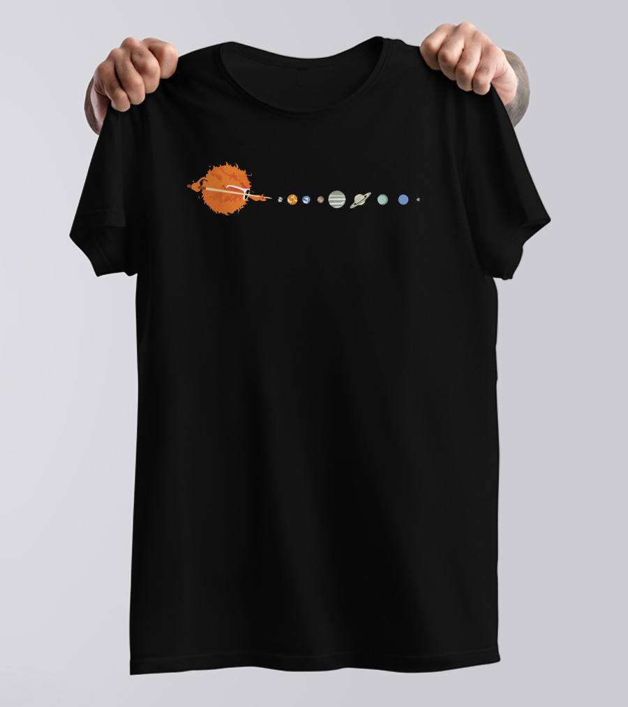 Solar System Billiards 9 Ball T-Shirt