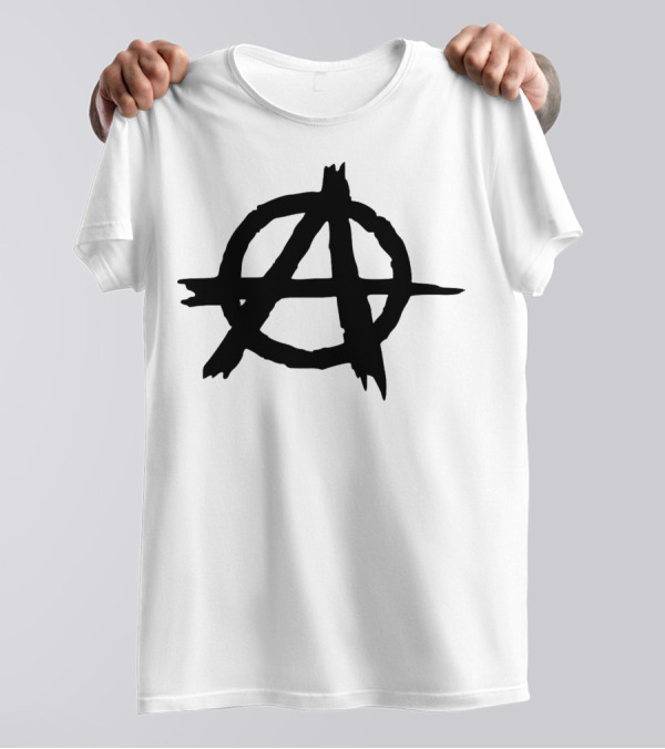 Anarchy Symbol Black T-Shirt