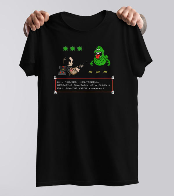 Wild Focused Non-Terminal Repeating Phantasm Class 5 Full Roaming Vapor Appeared T-Shirt