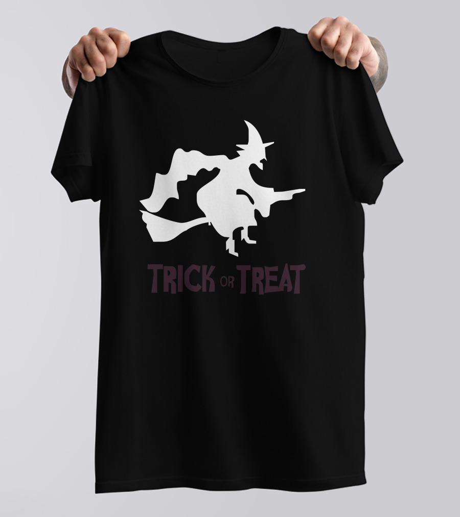 Trick Or Treat Witch Halloween Fancy T-Shirt