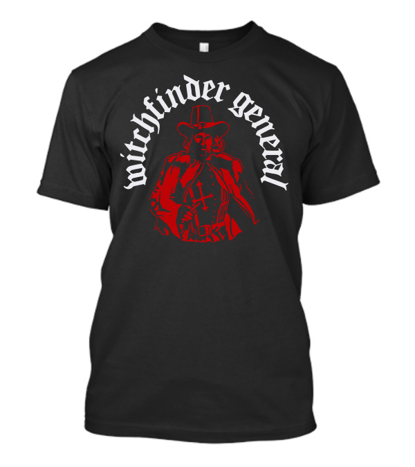 Witchfinder General Gothic Red T-Shirt