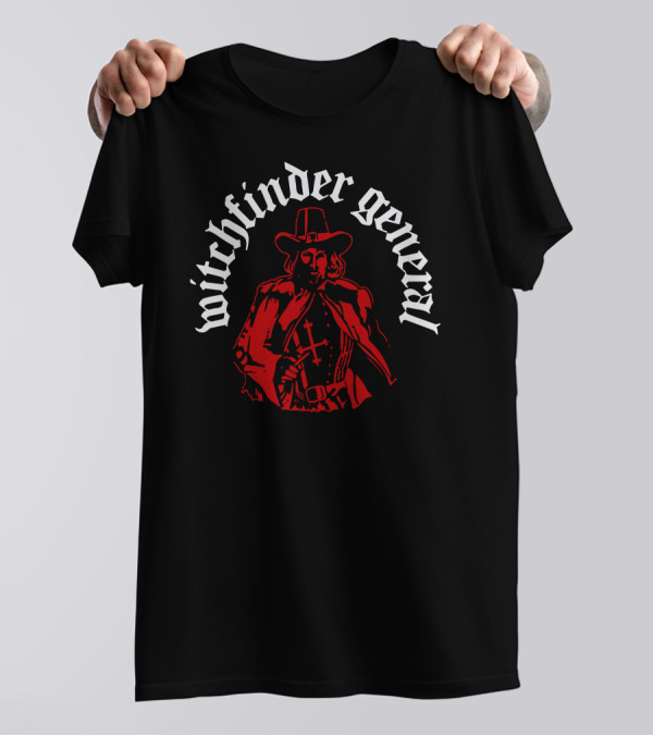 Witchfinder General Gothic Red T-Shirt