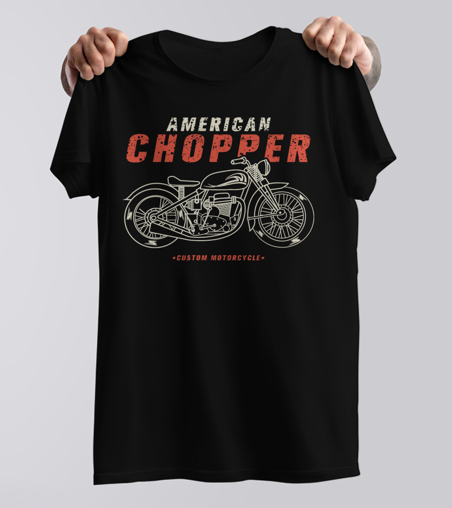 American Chopper Custom Motorcycle T-Shirt