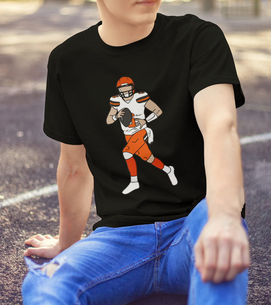 Baker Mayfield Browns Quarterback Merchandising T-Shirt