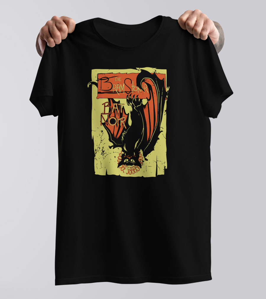 De Bram Stoker Bat Noir T-Shirt