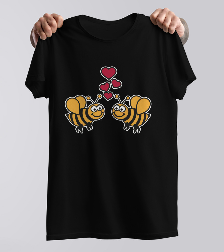 Bee Love Hearts Duo T-Shirt