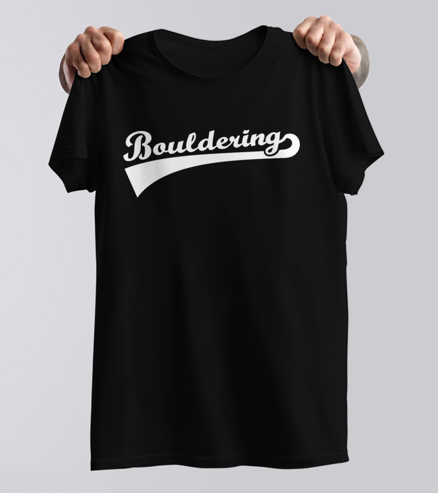 Bouldering Baseball T-Shirt