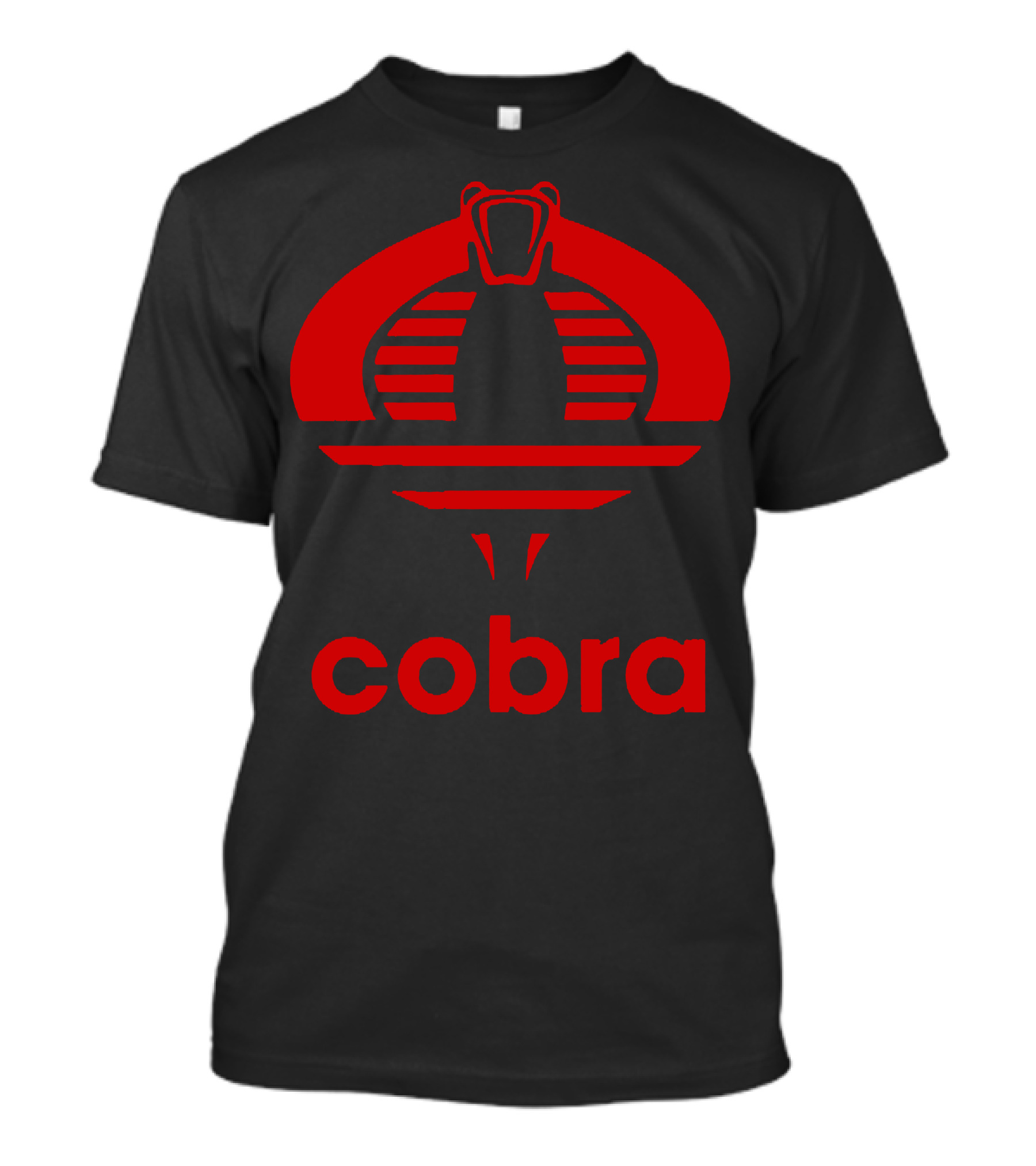 Cobra Red Logo Design Version T-Shirt