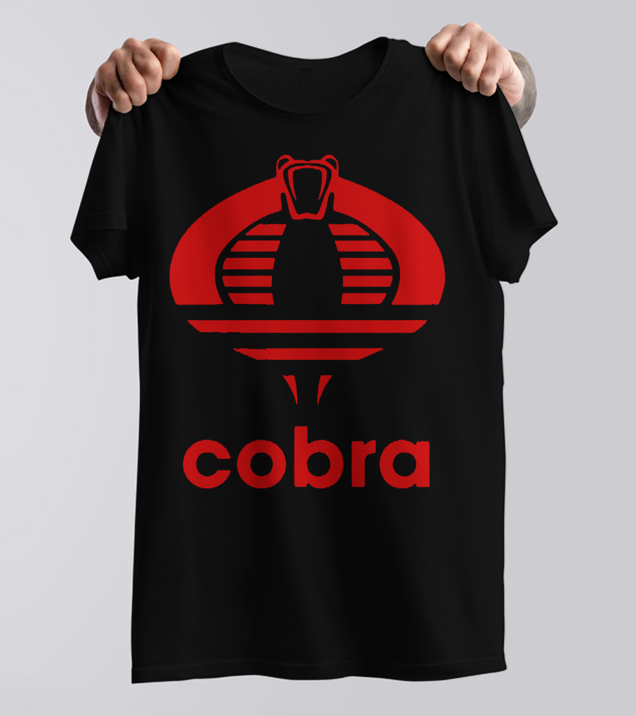 Cobra Red Logo Design Version T-Shirt