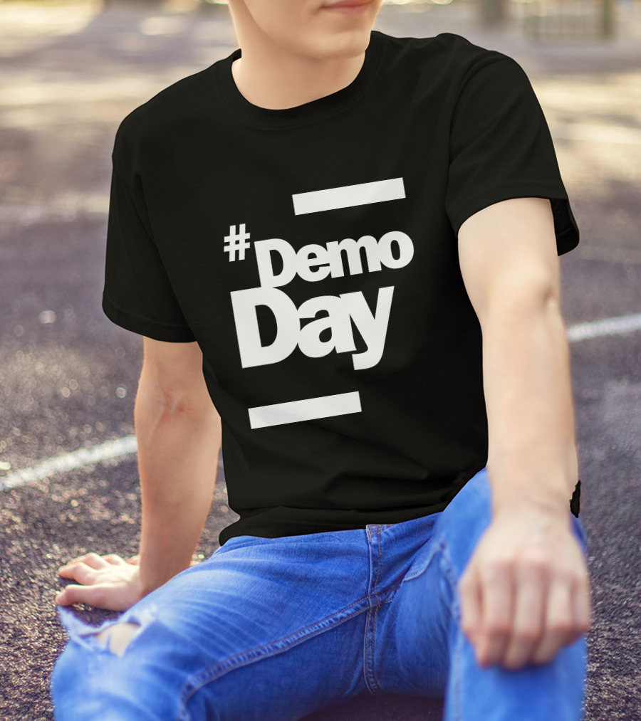 DemoDay Iconic Hashtag T-Shirt