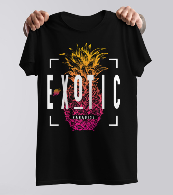 Exotic Paradise Pineapple T-Shirt
