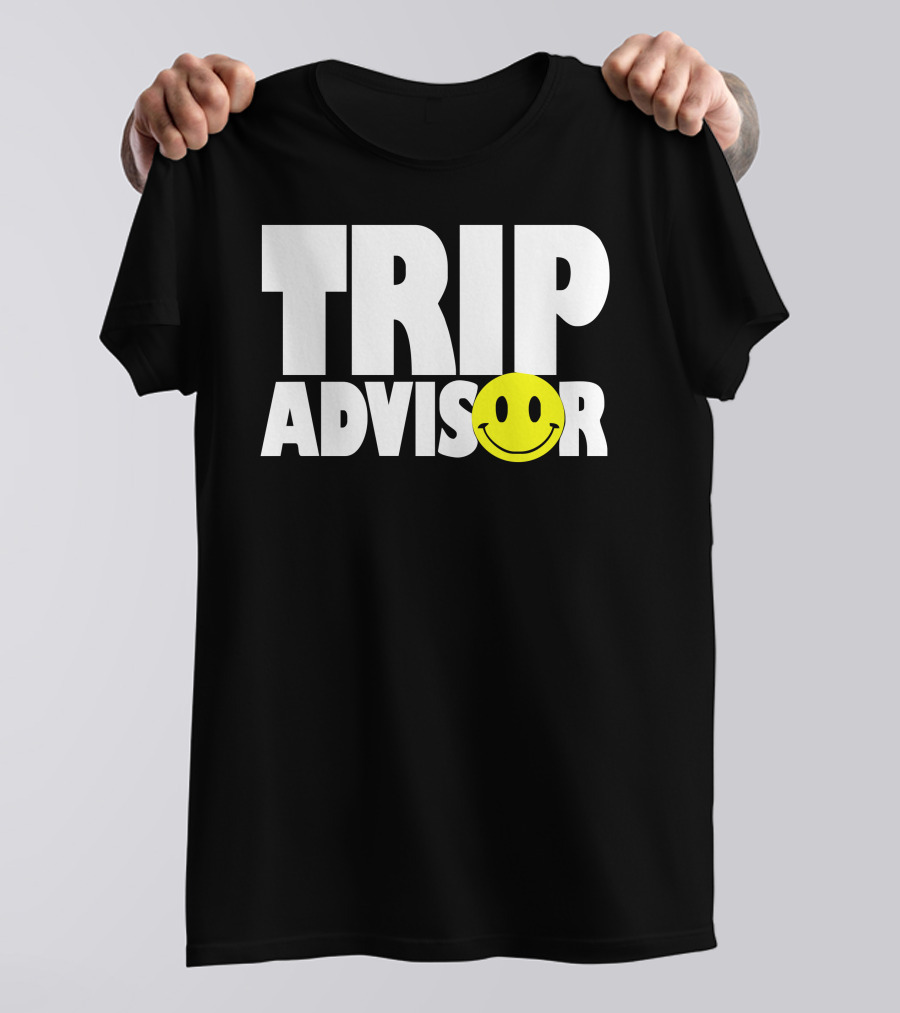 Trip Advisor Funny Smiley Ideal Birthday Present T-Shirt