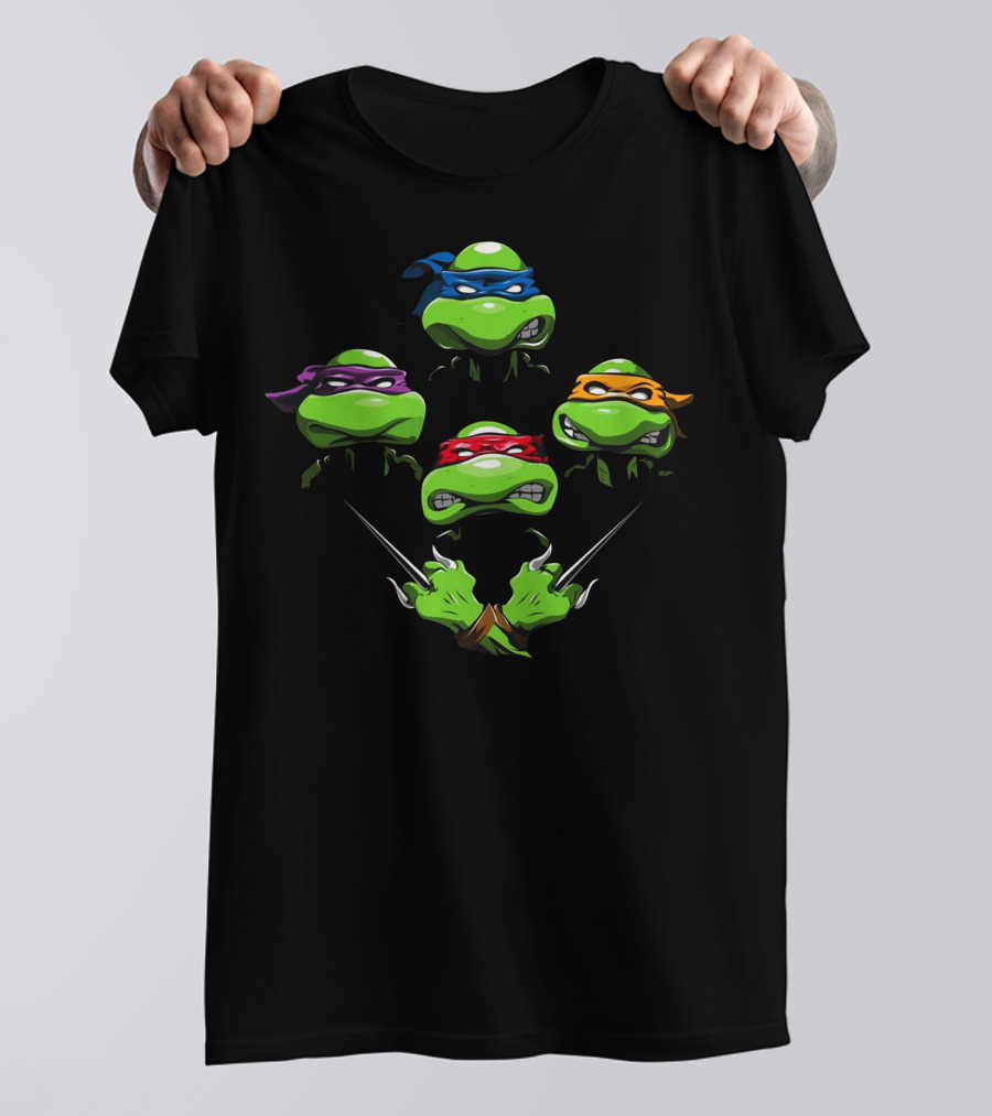Teenage Mutant Ninja Turtles Bohemian Rhapsody Fun T-Shirt