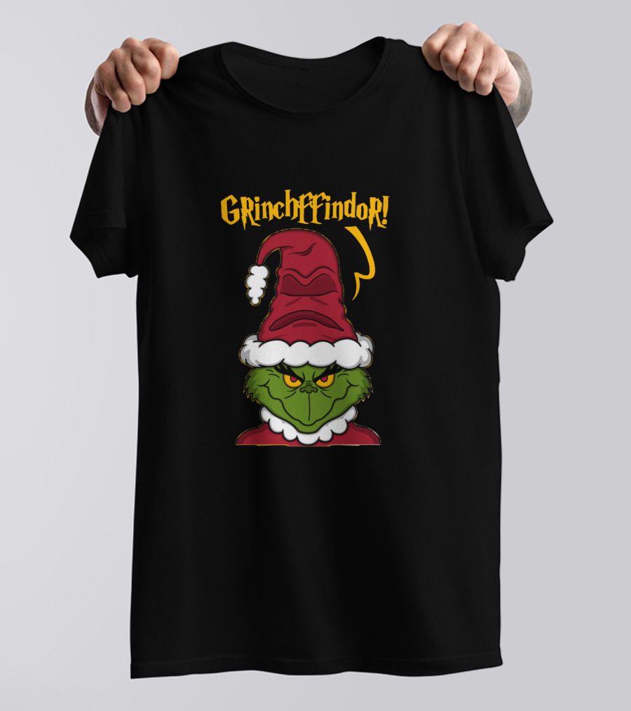 Grinchffindor Christmas Santa Hat Edwards T-Shirt