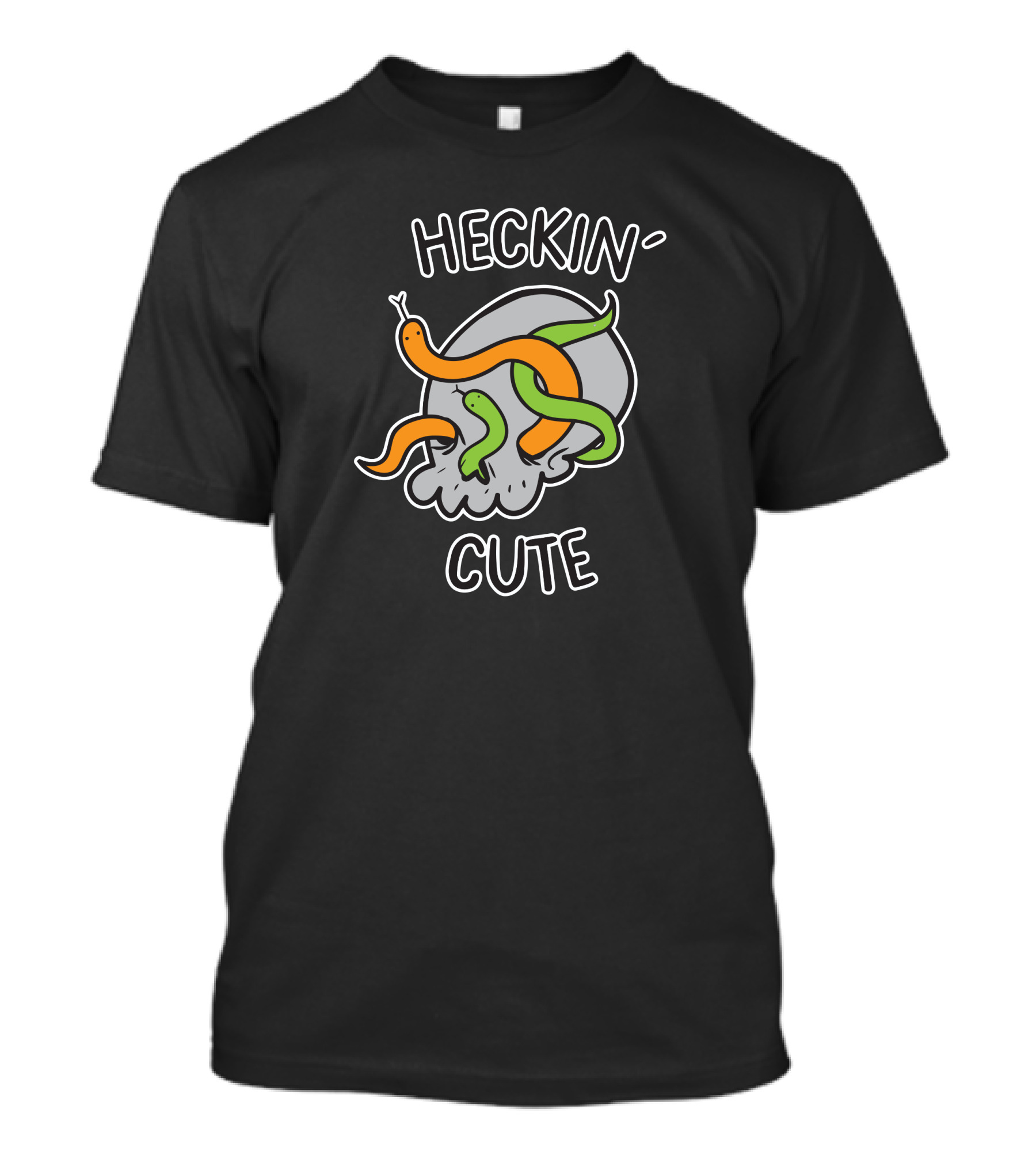 HECKIN-CUTE Snake Skull T-Shirt
