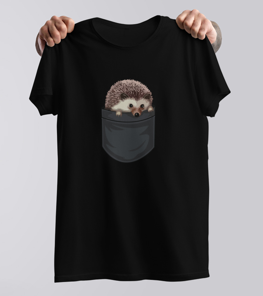 Hedgehog Pocket Traveler Cuddly New Companion T-Shirt