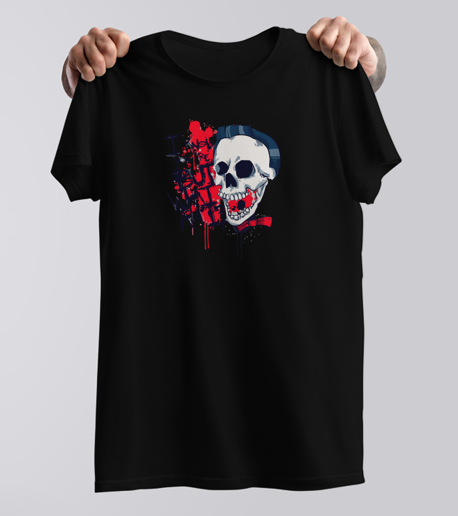 I Know You're But Are You With Me Skull T-Shirt