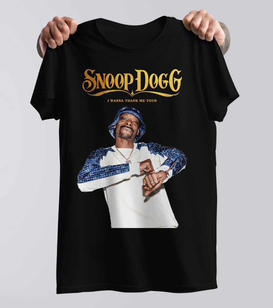 Snoop Dogg I Wanna Thank Me Tour T-Shirt