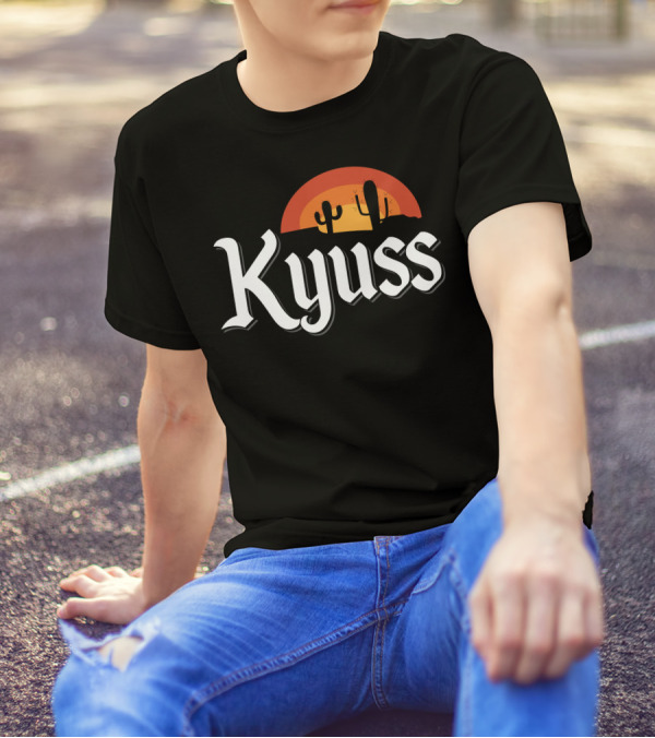 Kyuss Desert Sunset Cactus T-Shirt