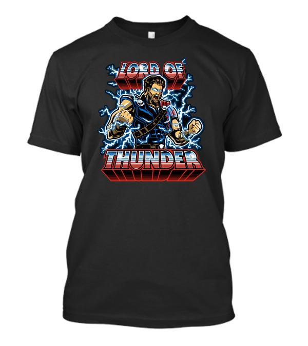 Lord Of Thunder Lightning Warrior Burst T-Shirt
