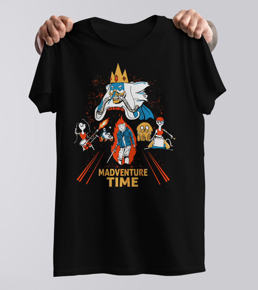 Mad Venture Time Max Adventure New T-Shirt