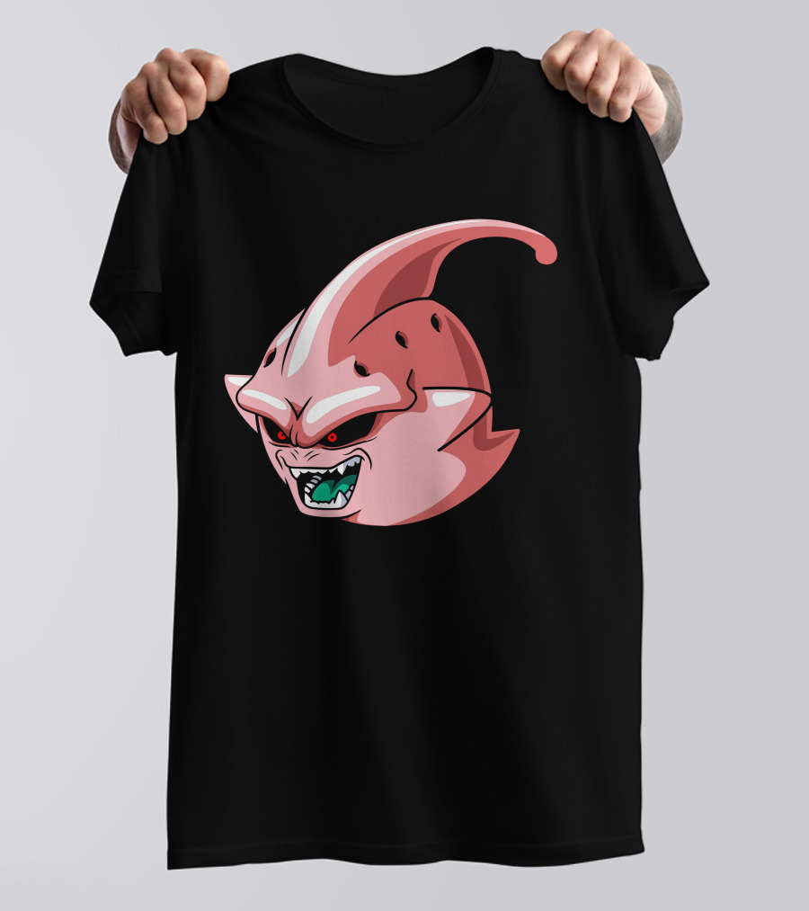 Majin Buu Villain Dragon Ball Z Character Face T-Shirt
