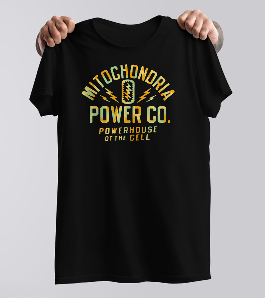 Mitochondria Power Co. Powerhouse Of The Cell T-Shirt