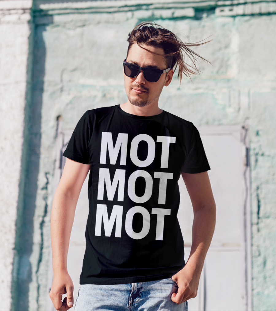 MOT MOT MOT Repeated T-Shirt