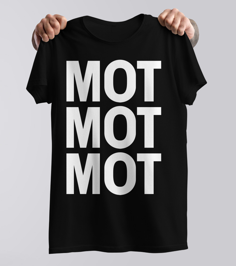 MOT MOT MOT Repeated T-Shirt