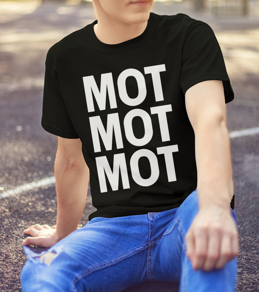 MOT MOT MOT Repeated T-Shirt