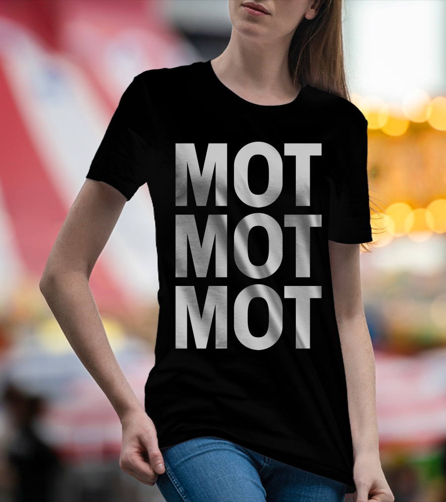 MOT MOT MOT Repeated T-Shirt