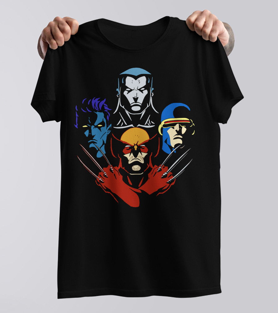 Mutant Rhapsody X-Men Wolverine Cyclops Nightcrawler Colossus T-Shirt