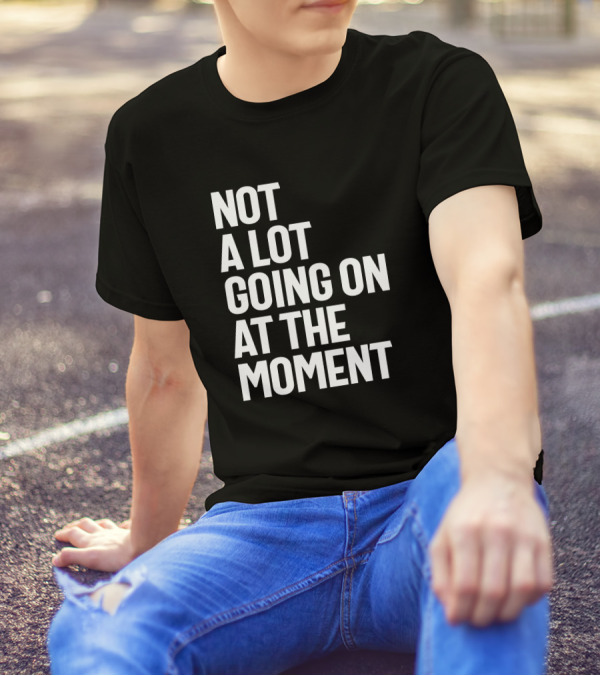 Not A Lot Going On At The Moment Shirt Taylor Swift 1989 Tour Merchandise T-Shirt