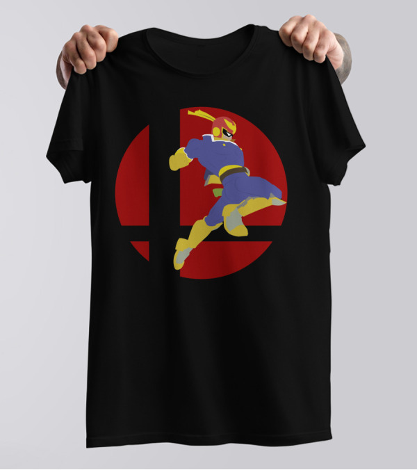 Super Smash Bros Captain Falcon Knee Attack T-Shirt