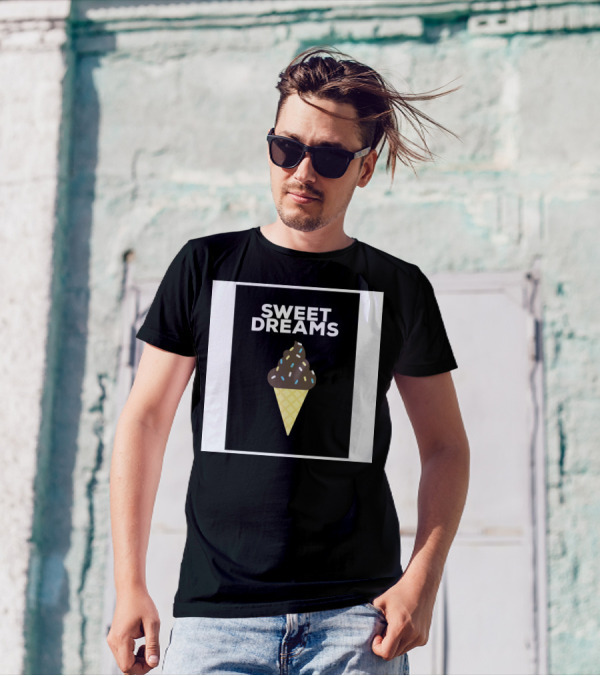 Sweet Dreams Ice Cream Cone Delight T-Shirt